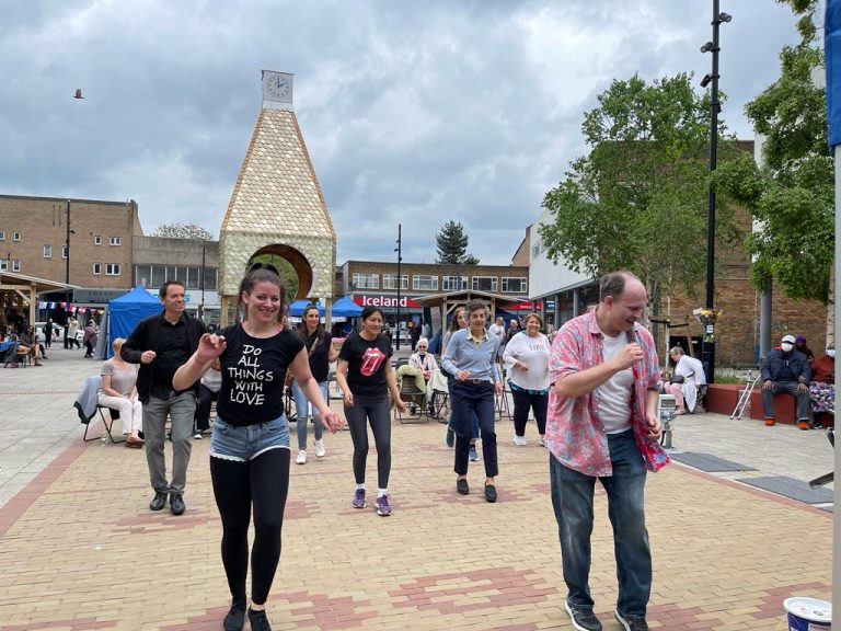 Dancing at The Blue Market